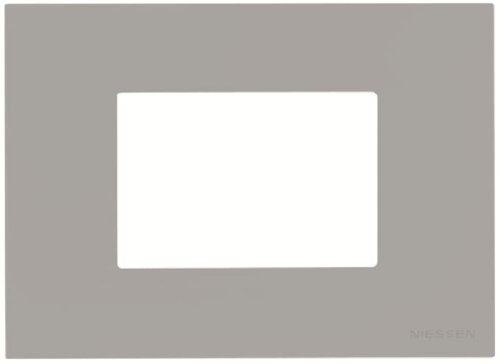 Рамка горизонтальная ABB Niessen Zenit 1-м. 3 мод. N2473 PL серебро фото Рамка горизонтальная ABB Niessen Zenit 1-м. 3 мод. N2473 PL серебро картинка